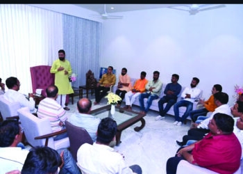 युवा मोर्चाच्या प्रदेशाध्यक्ष यांच्या दौरा यशस्वी करणार : भाजपा जिल्हाध्यक्ष विजय चौधरी