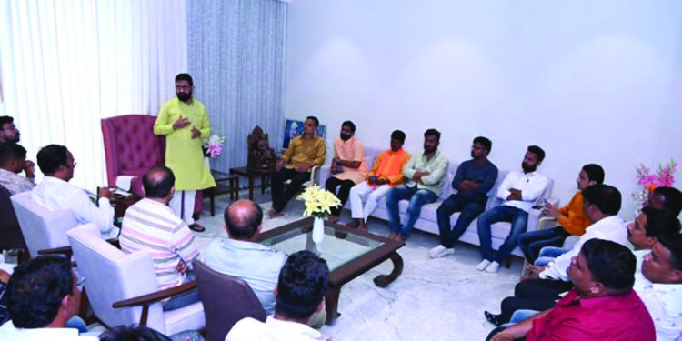 युवा मोर्चाच्या प्रदेशाध्यक्ष यांच्या दौरा यशस्वी करणार : भाजपा जिल्हाध्यक्ष विजय चौधरी