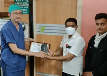 नंदुरबार येथे राष्ट्रीय डॉक्टर दिनानिमित्त डॉक्टरांचा गौरव