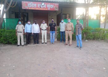 नंदुरबार येथे कोरोना नियमांचे उल्लंघन करणारे हॉटेल केले सील