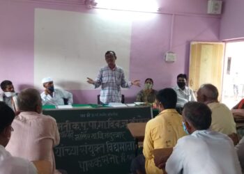 क.पु.पा.माध्यमिक व कनिष्ठ महाविदयालय व ग्रामपंचायत यांच्या संयुक्त  विद्यमानाने शक्षक- पालक सहविचार सभा उत्साहात