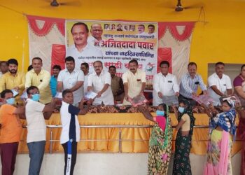 तळोदा राष्ट्रवादी काँग्रेस पक्षातर्फे कोरोना योध्दांचा सन्मान व वृक्षारोपण कार्यक्रम उत्साहात