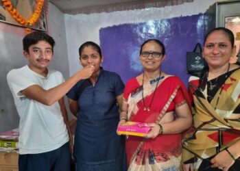 विखरण विद्यालयात दहावीच्या परीक्षेत पुनम साळुंके प्रथम