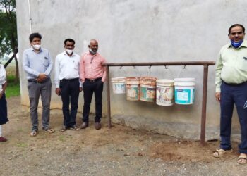 विखरण येथील श्री.आपासो.आ.ध.देवरे विद्यालयात आपत्ती व्यवस्थापनाच्या विविध उपाययोजनांचे निरीक्षण व वृक्षारोपण सोहळा उत्साहात