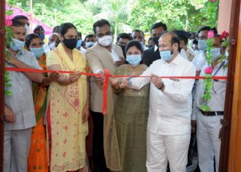 तळोदा तालुक्यातील सोमावल बु. येथे आरोग्य वर्धिनी केंद्राचे उद्घाटन