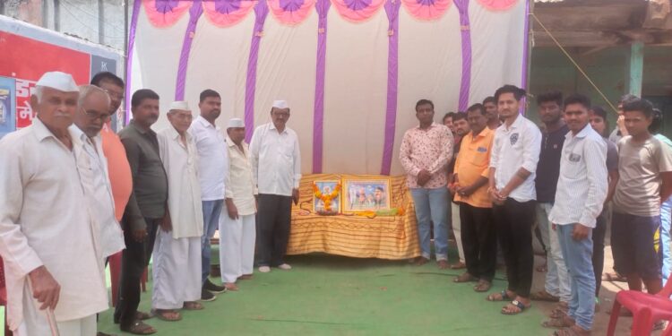 रनाळे येथे राष्ट्रसंत भगवान बाबा यांची 125 वी जयंती साजरी