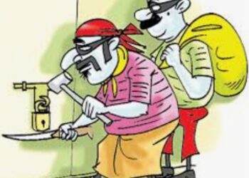 जिल्ह्यात चोरीच्या घटनांमध्ये वाढ, अनरद येथे एकाच रात्री तब्बल दहा  ठिकाणी घरफोडी