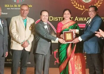 लायन्स फेमिना क्लबचा आठ पुरस्कारांनी गौरव समाजकार्याचा झाला उचित गौरव