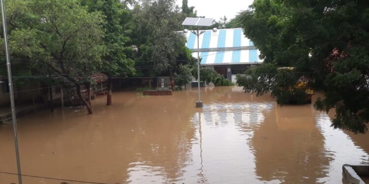 शहादा शहरासह तालुक्यात पावसाने झोडपले, ९ मंडळामध्ये झाली अतिवृष्टी