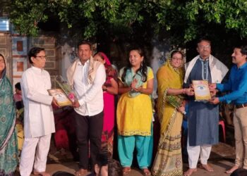 रामभाऊ पाटील स्मृती प्रतिष्ठानतर्फे वृंदावन कॉलनीत शिक्षकांचा गौरव