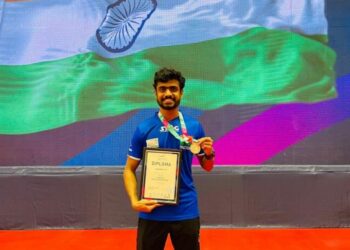 नंदुरबारचे सुपुत्र सिद्धेश पांडे यांनी पटकावले कजाकिस्थानमधील टेबल टेनीस स्पर्धेत कांस्यपदक