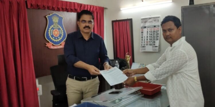 नवापूर सीमा तपासणी नाक्यावरील अवैध वसूलीची चौकशीची जि. प.सदस्य मधुकर नाईक यांची मागणी