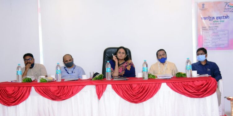 स्वातंत्र्याच्या अमृत महोत्सवानिमित्त  नंदुरबारला निर्यातदारांचे संमेलन उत्साहात