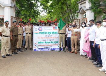 स्वातंत्र्याच्या अमृत महोत्सवानिमित्त  नंदुरबारला ‘फिट इंडिया फ्रीडम रन’