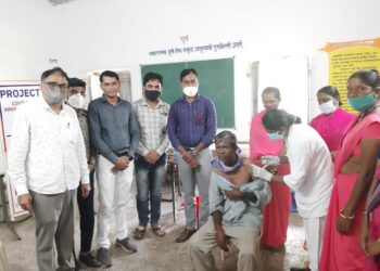 भालेर उपकेंद्रात मिशन कवच कुंडल अभियानाअंतर्गत शिबिरात 314 जणांचे कोविड लसीकरण