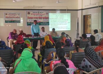 आत्मा अंतर्गत महिला किसान दिनाचे औचित्य साधून महिला  किसान दिवस व क्षेत्रीय किसान गप्पा गोष्टी