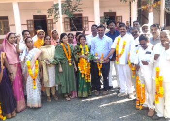 शहादा प.स.उपसभापतीपदी कॉंग्रेसच्या वैशाली पाटील यांची बिनविरोध निवड