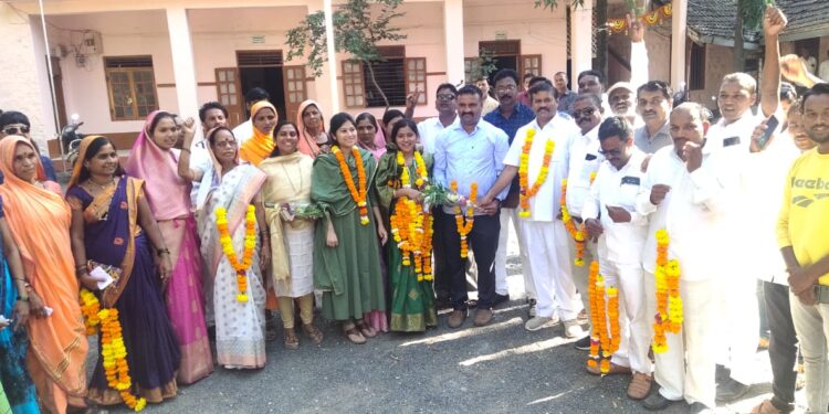 शहादा प.स.उपसभापतीपदी कॉंग्रेसच्या वैशाली पाटील यांची बिनविरोध निवड