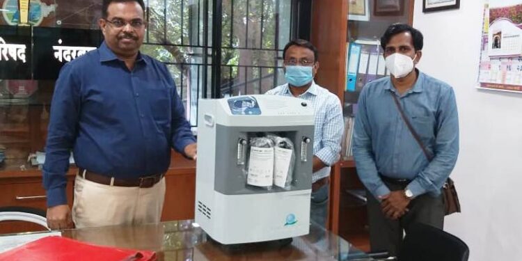 पिरॅमल स्वास्थ्यतर्फे 15 ऑक्सिजन कॉन्सन्ट्रेटर यंत्र प्राप्त