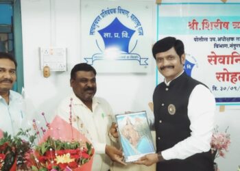 पोलीस अधीक्षक शिरीष जाधव सेवानिवृत्त