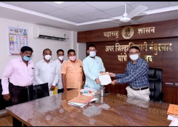 व्हीजेएनटी कर्मचारी पदोन्नती आरक्षणासाठी कोर्टात नव्याने प्रतिज्ञापत्र सादर करा, भाजपचे जिल्हा प्रशासनाला निवेदन