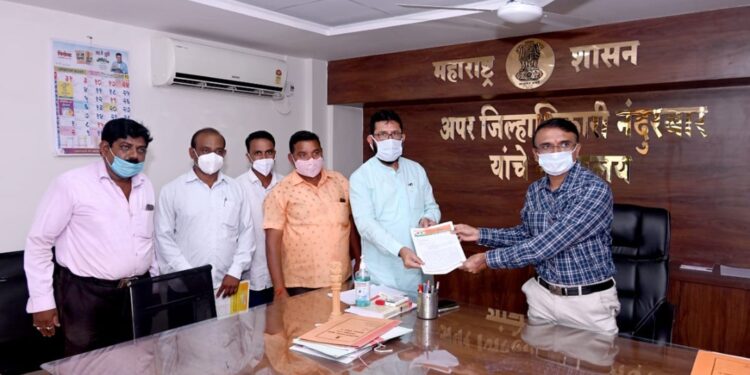 व्हीजेएनटी कर्मचारी पदोन्नती आरक्षणासाठी कोर्टात नव्याने प्रतिज्ञापत्र सादर करा, भाजपचे जिल्हा प्रशासनाला निवेदन