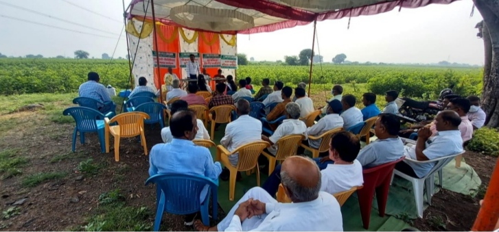 कोळदा येथे लुपिन फाऊंडेशनतर्फे कापूस पीक शेतीशाळा उत्साहात