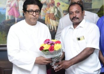 मनसेच्या नंदुरबार जिल्हाध्यक्षपदी विजय चौधरी यांची पुनश्चः नियुक्ती