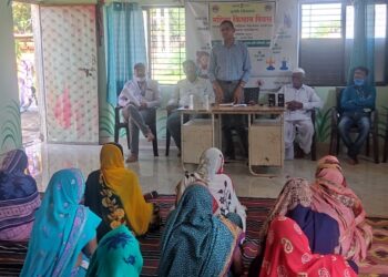 काथर्दे दिगर येथे महिला किसान दिवस साजरा