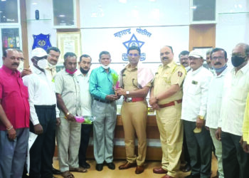 सेवानिवृत्त पोलिसांच्या अडचणी सोडविण्याचे नुतन पोलीस अधिक्षकांचे आश्वासन