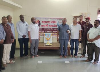 स्व. मार्तंडराव जोशी यांना ग्राहक पंचायत व प्रवासी महासंघातर्फे श्रद्धांजली