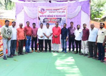 तळोदा तालुका मराठी पत्रकार संघातर्फे दिवाळी स्नेहमिलन, मान्यवरांची हजेरी