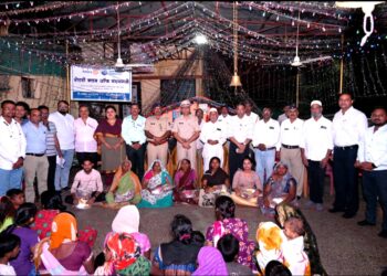 रोटरी क्लब नंदनगरीतर्फे मानवतेची दिवाळी साजरी