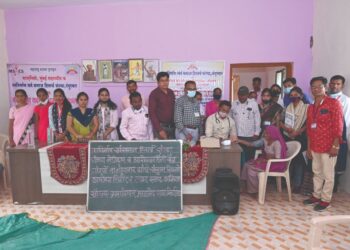 भिलाईपाडा येथे हरघर दस्तक अभियानांतर्गत आरोग्य व लसीकरण शिबिर, नवनिर्माण सर्व समाज हितार्थ संस्थेचा उपक्रम