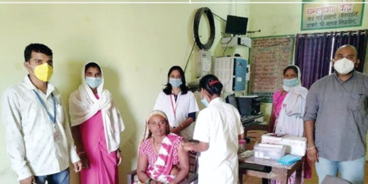 मोठी बातमी : नंदूरबार तालुक्यातील या उपकेंद्रात झाले १०० टक्के कोरोना लसीकरण