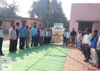 चिनोदा येथे लुपिन फाऊंडेशनतर्फे शेतकरी दिवस साजरा 