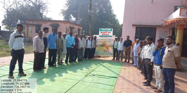 चिनोदा येथे लुपिन फाऊंडेशनतर्फे शेतकरी दिवस साजरा 