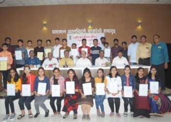 राष्ट्रीय बाल विज्ञान परिषदेतिल १९ प्रकल्पांची राज्यस्तरावर  निवड