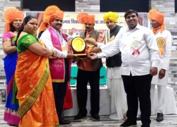 उपशिक्षक रमेश मलखेडे राज्यस्तरीय गुणवंत शिक्षक गौरव पुरस्काराने सन्मानित