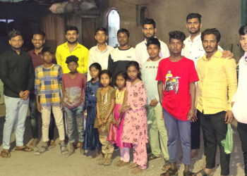 मकर संक्रांतीनिमित्त मातृवंदना प्रतिष्ठानतर्फे तिळगुळ वाटप