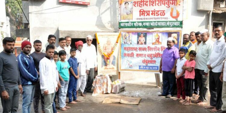 संतश्री सिदाजीआप्पा जयंतीनिमित्त नंदनगरीत प्रतिमापूजन