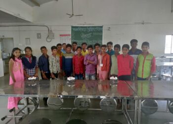 विठ्ठल थगनारे यांच्या संकल्पनेतून आंतरराष्ट्रीय शाळेत दुग्धशर्करा योग साजरा