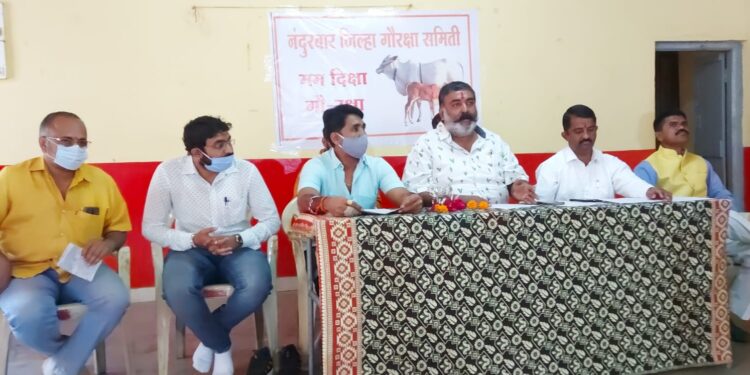 गौरक्षकांवर दाखल होत असलेल्या खोटया गुन्हांची चौकशी करून गौहत्या कायदयांची प्रभावी अंमलबजावणी न केल्यास जिल्हाभरात तीव्र जनआंदोलन उभारण्याचा नंदुरबार जिल्हा गोरक्षा समितीचा ईशारा