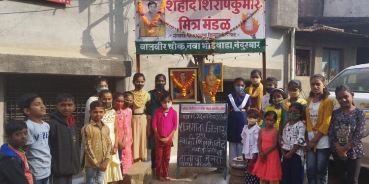 शिरीष कुमार मंडळातर्फे जिजाऊ आणि स्वामी विवेकानंद जयंतीनिमित्त अभिवादन