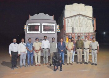 २०० लॉजेस ५० पार्किंगच्या जागा तपासून स्थानिक गुन्हे शाखेने गुजरात मधुन ५० लाखांच्या कापसाच्या गठाणी तर संशयीत आरोपीस राजस्थान येथून केली अटक