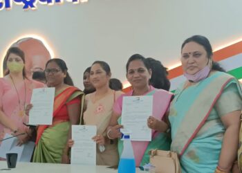 नंदुरबार जिल्ह्यात राष्ट्रवादीतर्फे महिला निरीक्षकांच्या नियुक्त्या