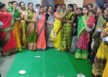 खेतिया येथे नाभिक समाज महिला स्नेहमिलन उत्साहात