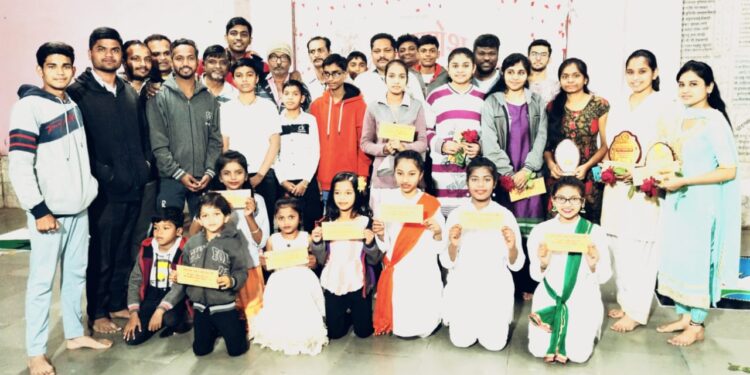 तळोदा येथील श्री. दत्त गणेश मंडळातर्फे प्रजासत्ताक दिनानिमित्त रांगोळी व नृत्य स्पर्धा उत्साहात