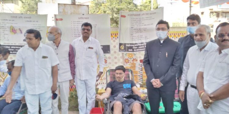 प्रजासत्ताक दिनी रक्तदान,81 दात्यांचा सहभाग महाराष्ट्र अंनिस आणि जायट्स ग्रुपचा संयुक्त उपक्रम