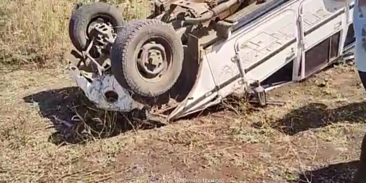 शहादा लोणखेडा बायपासवर बोलेरो व दुचाकीचा भीषण अपघात, एक ठार तर ६ जण जखमी